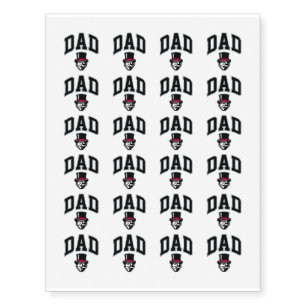 AP University Dad Temporary Tattoos