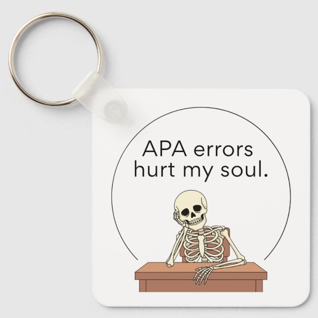 APA Errors - Keychain (Front)