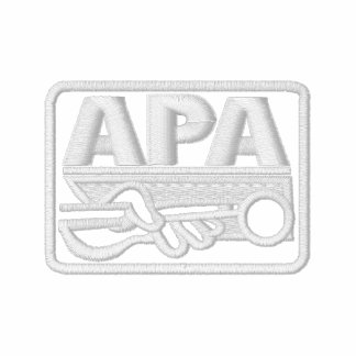 APA Logo - Cream Polo Shirt