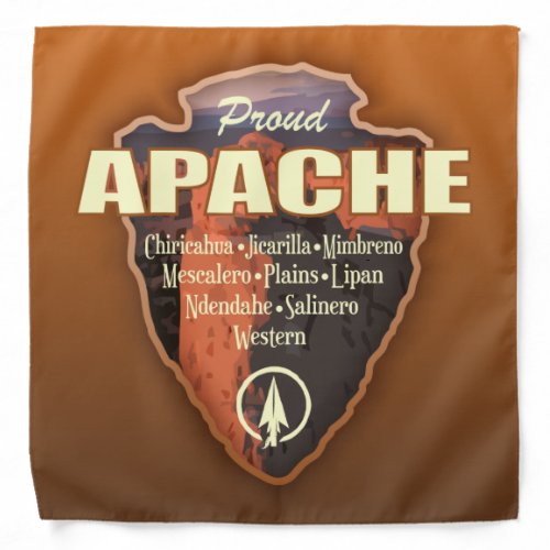Apache arrowhead bandana