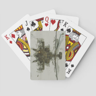 Apache Attack Helicopter Poker Cards