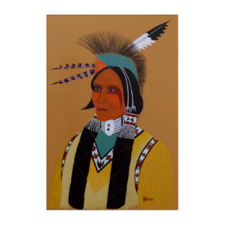 Apache Ben Acrylic Print