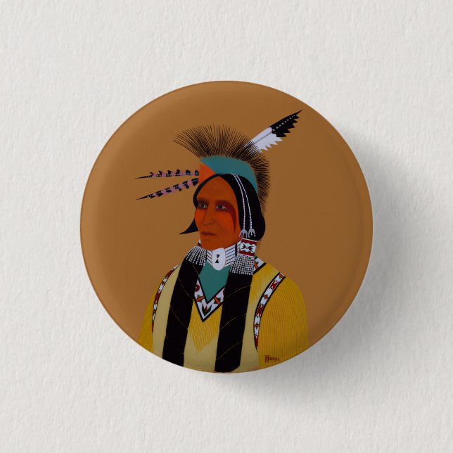 Apache Ben Button (Front)