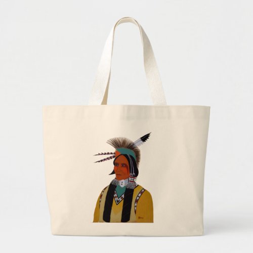 Apache Ben Large Tote Bag