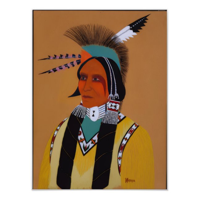 Apache Ben Photo Print (Front)