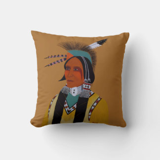 Apache Ben Throw Pillow