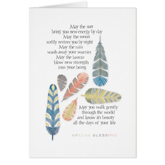 Apache Blessing Cards (Front)