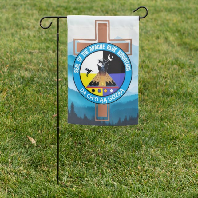 Apache Blue Mountain® Flag (In SItu)