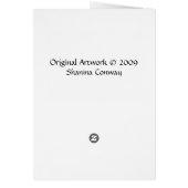 Apache Blue Painted Horse (Back)