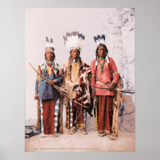 Apache Chiefs Garfield, Ouche-te Foya and Sanches. Poster