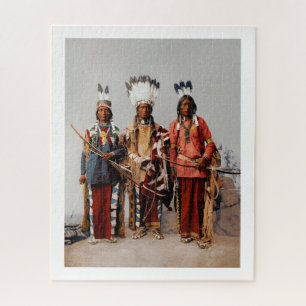 Apache chiefs jigsaw puzzle