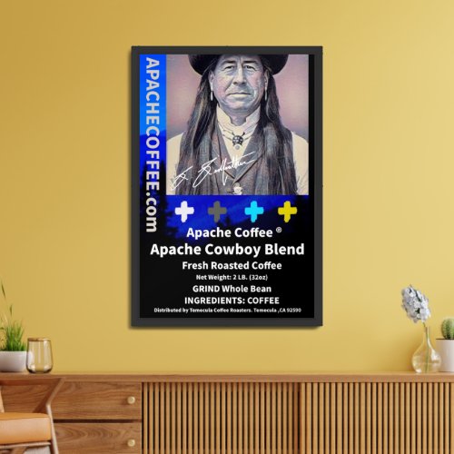 Apache Coffee Collectable Poster 02