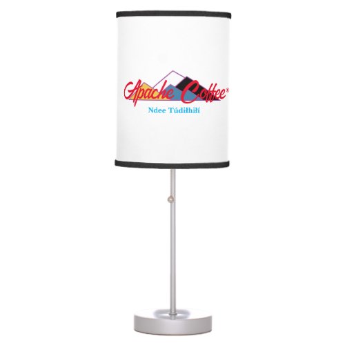 Apache Coffee T_Shirt Table Lamp