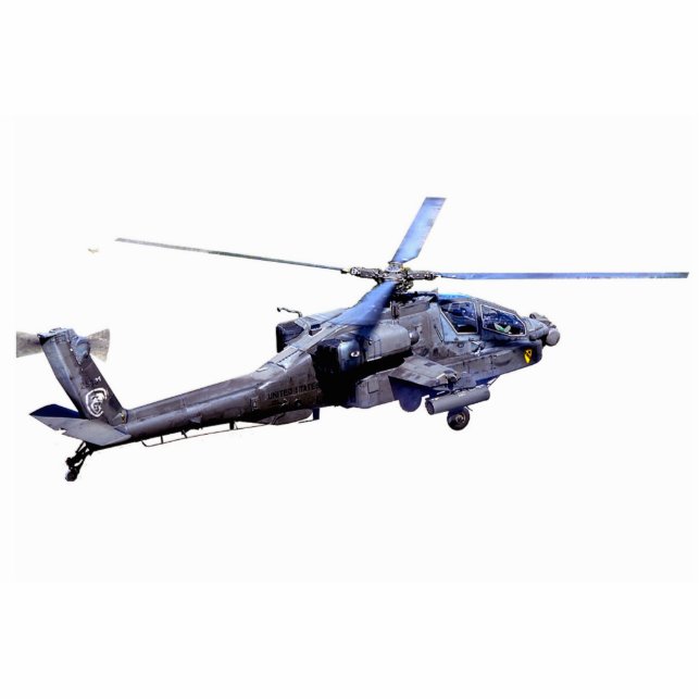 Apache Helicopter Cutout (Front)