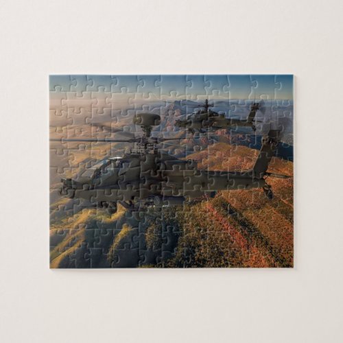 Apache Helicopter Jigsaw Puzzle