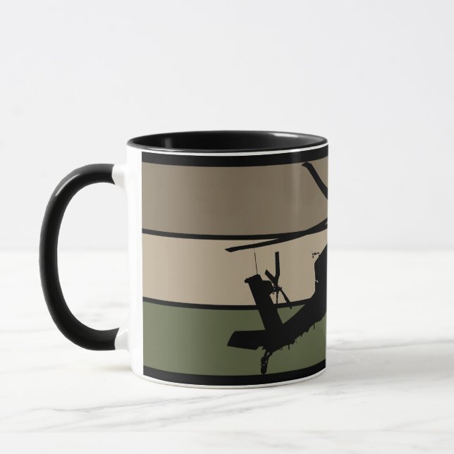 Apache Helicopter Mug (Left)