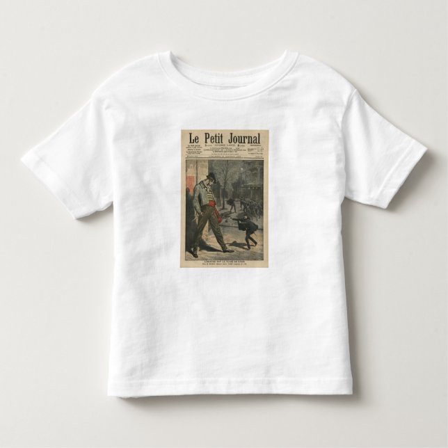 Apache is a nuisance for Paris Toddler T-shirt (Front)