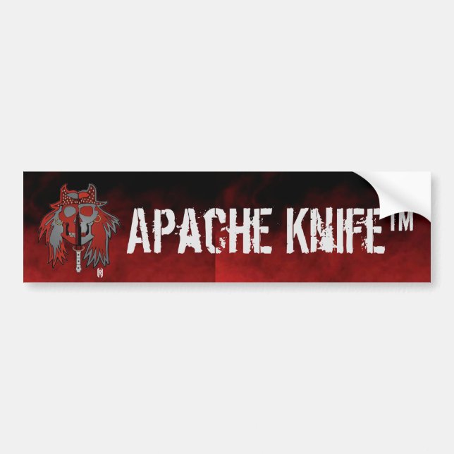 Apache Kinfe®️™️🇺🇸 Bumper Sticker (Front)