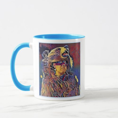 Apache Kinfe️️ Chief Strong Bear Coffee Mug