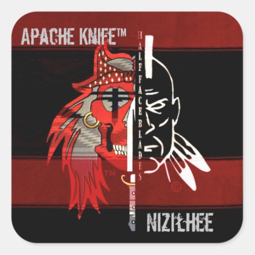 Apache Kinfe️️ NIZILHEE Sticker