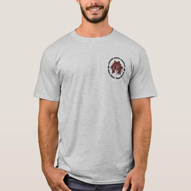 Apache Knife®™🇺🇸 Apache Combat Patche 88 T-Shirt (Front)