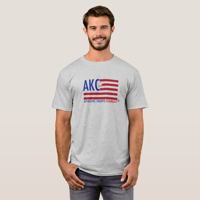 Apache Knife™ Apache Knife  Combat T-Shirt (Front Full)