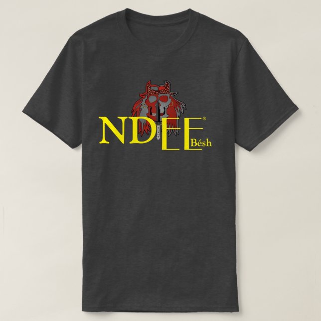 Apache Knife®™🇺🇸 Apache Knife® Ndee Besh T-Shirt (Design Front)