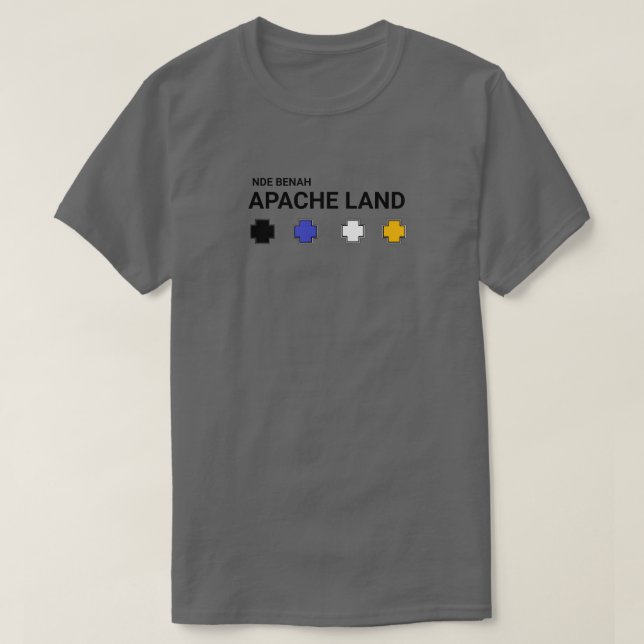 Apache Knife® Apache Land #18 T-Shirt (Design Front)
