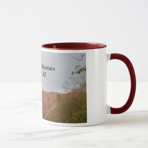Apache Leap Mountain Superior AZ Mug