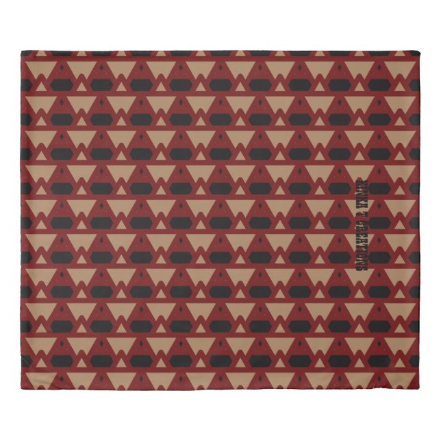 Apache Peaks Duvet Cover (Front)