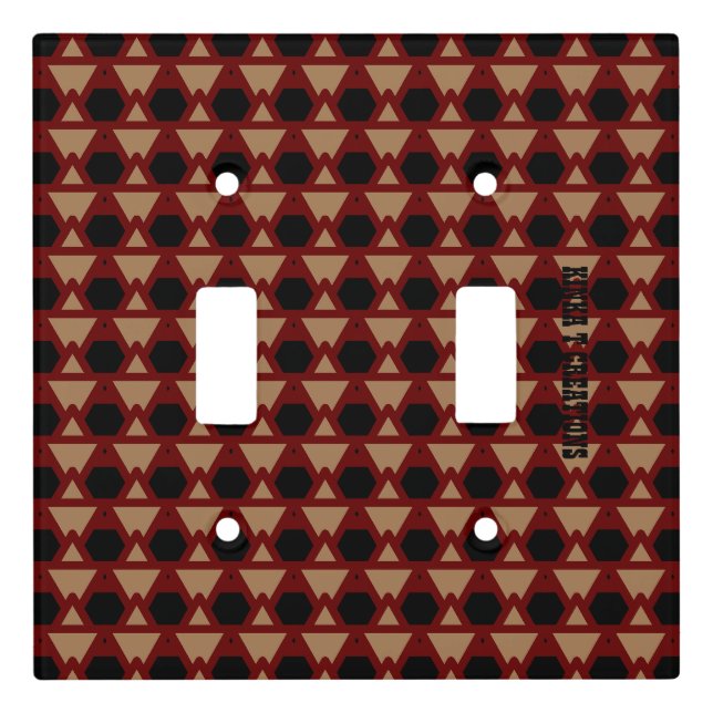 Apache Peaks Light Switch Cover (Front)