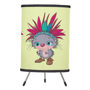 Apache porcupine tripod lamp
