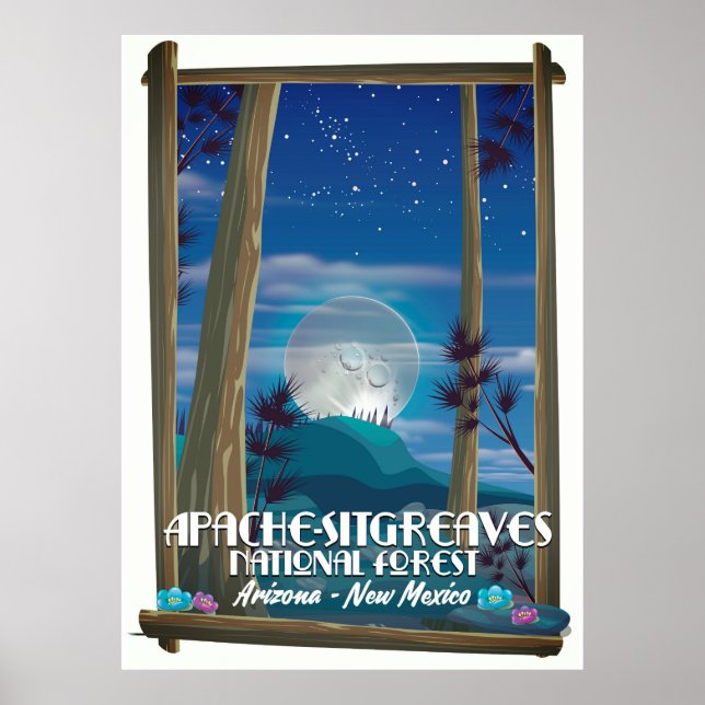 Apache-Sitgreaves National Forest Poster (Front)