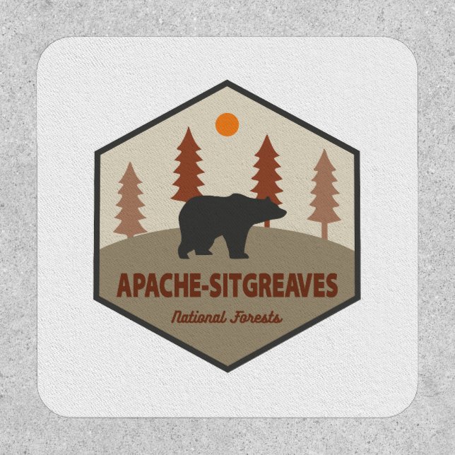 Apache-Sitgreaves National Forests Arizona Bear Patch (Front)