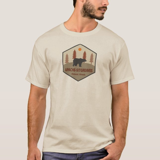 Apache-Sitgreaves National Forests Arizona Bear T-Shirt (Front)