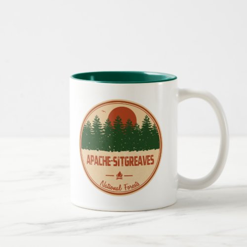 Apache_Sitgreaves National Forests Two_Tone Coffee Mug