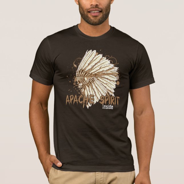 apache spirit inside tshirt (Front)