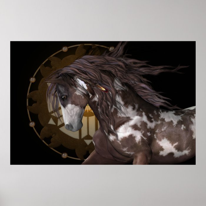 Apache  the stallion print