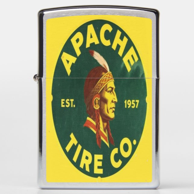 Apache Tire Co. Zippo Lighter (Front)