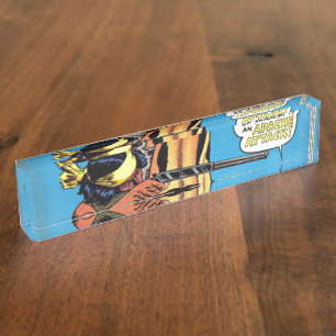 Apache Trail #1 Desk Name Plate