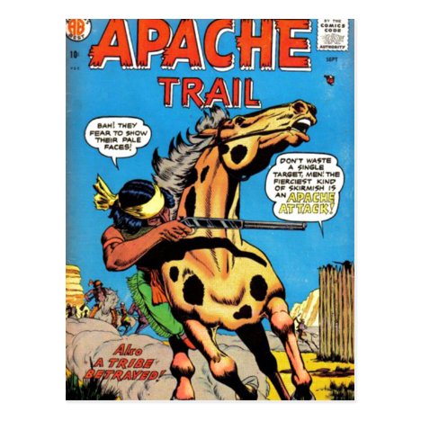 Apache Trail #1 Postcard