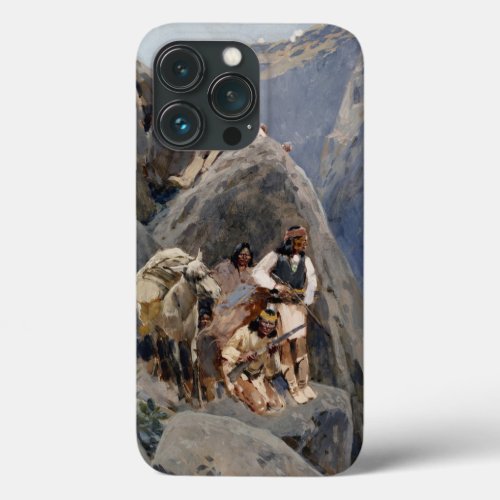 Apache Tribe Fighting American Indian Wars iPhone 13 Pro Case