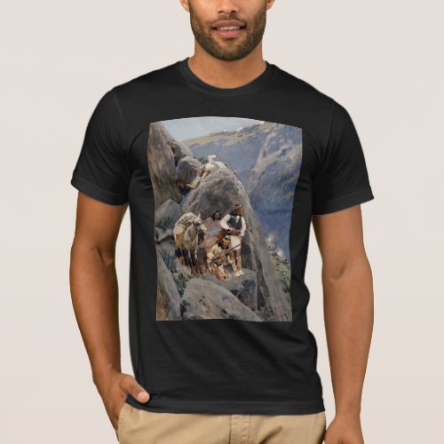 Apache Tribe Fighting American Indian Wars T_Shirt