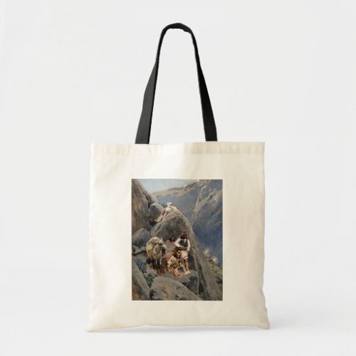 Apache Tribe Fighting American Indian Wars Tote Bag