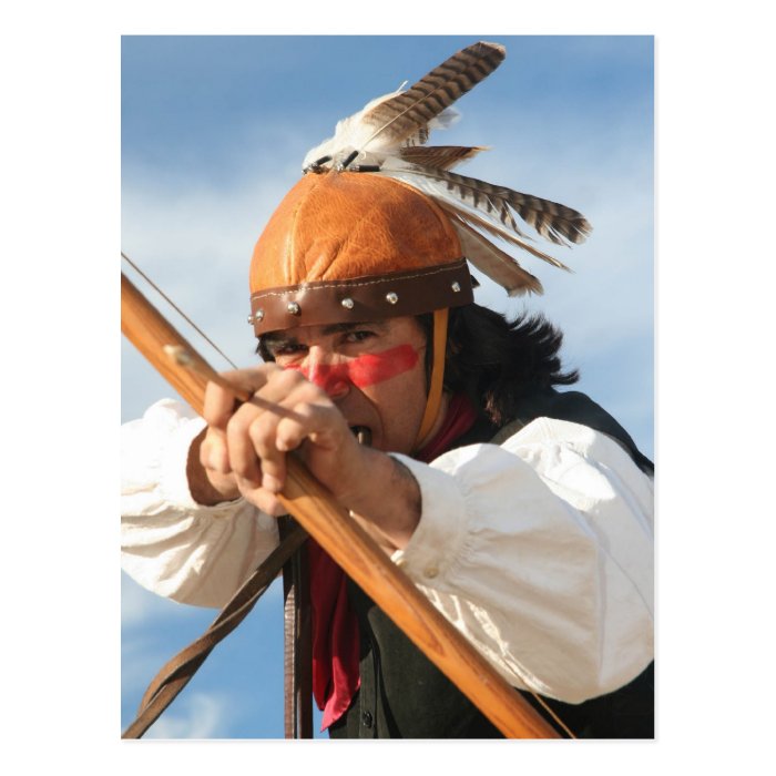 Apache Warrior Post Card