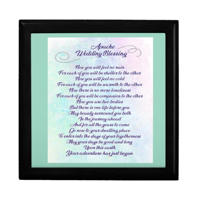 Apache Wedding Blessing Box (Front)