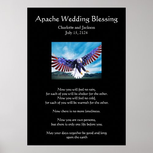 Apache Wedding Blessing Eagle 3 Poster