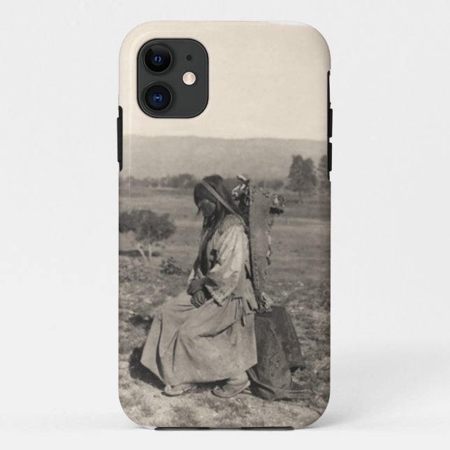 Apache Woman Camp Apache AZ Case-Mate iPhone Case (Back)