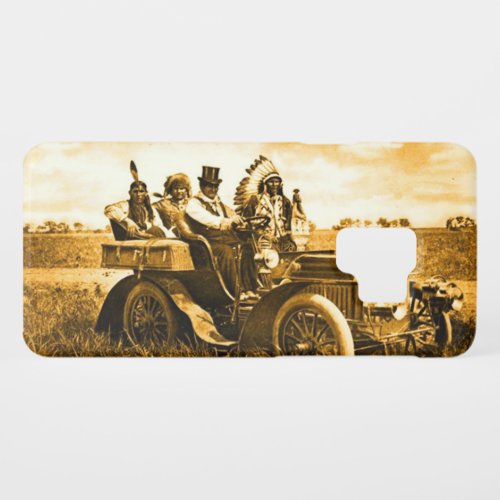 APACHES AND GERONIMO DRIVING A MOTOR CAR Case_Mate SAMSUNG GALAXY S9 CASE