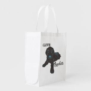 APAL - Chocolate Labrador Dog Lover Shopping Bag